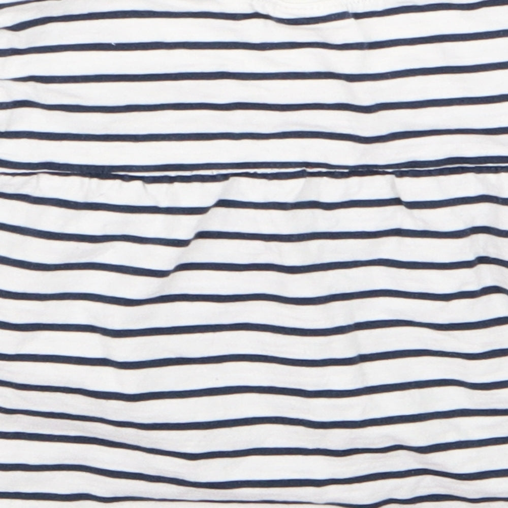 nxr Baby White Striped  A-Line  Size 24 Months
