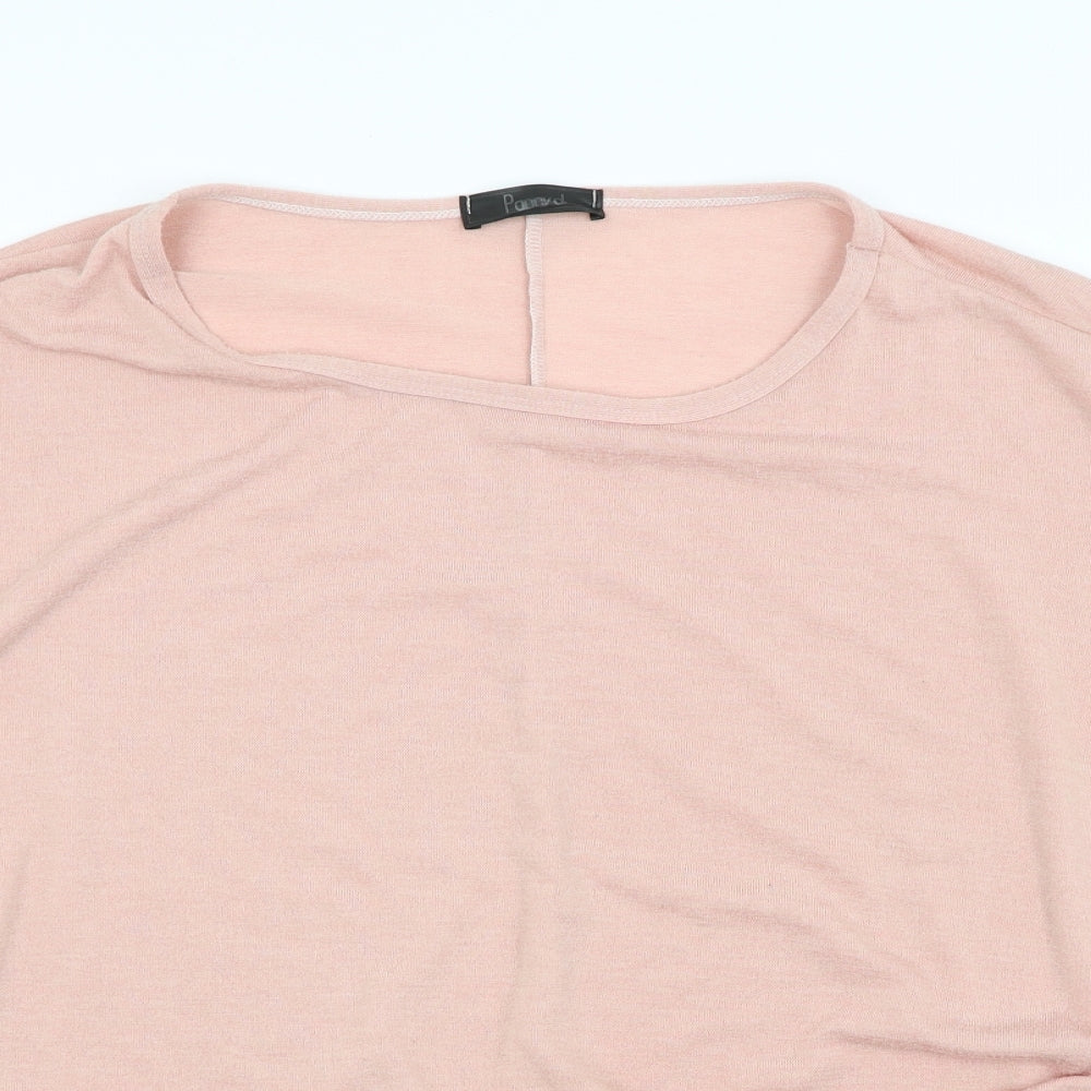 Papaval Womens Pink   Basic Blouse Size 6