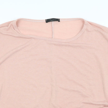 Papaval Womens Pink   Basic Blouse Size 6