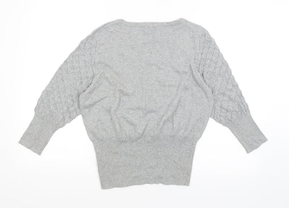 F&F Womens Grey   Pullover Jumper Size 16