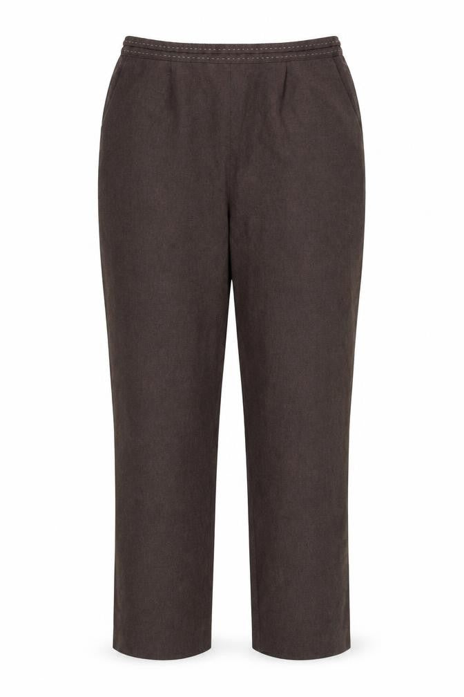 Bonmarché Womens Brown Trousers Size 16 L25 in