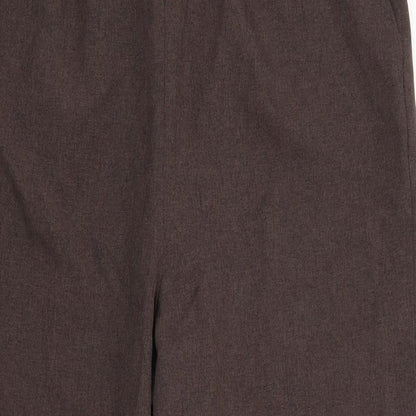 BM Collection Womens Brown   Trousers  Size 16 L25 in