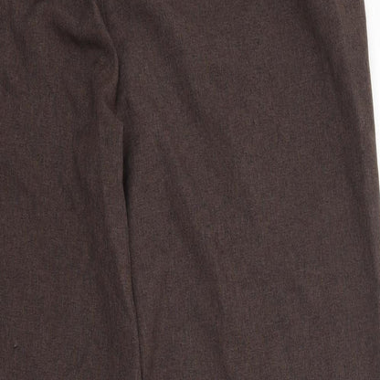 BM Collection Womens Brown   Trousers  Size 16 L25 in