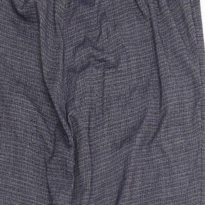 Womens UK Size 14 Marks & Spencer Regular Fit  Blue Trousers
