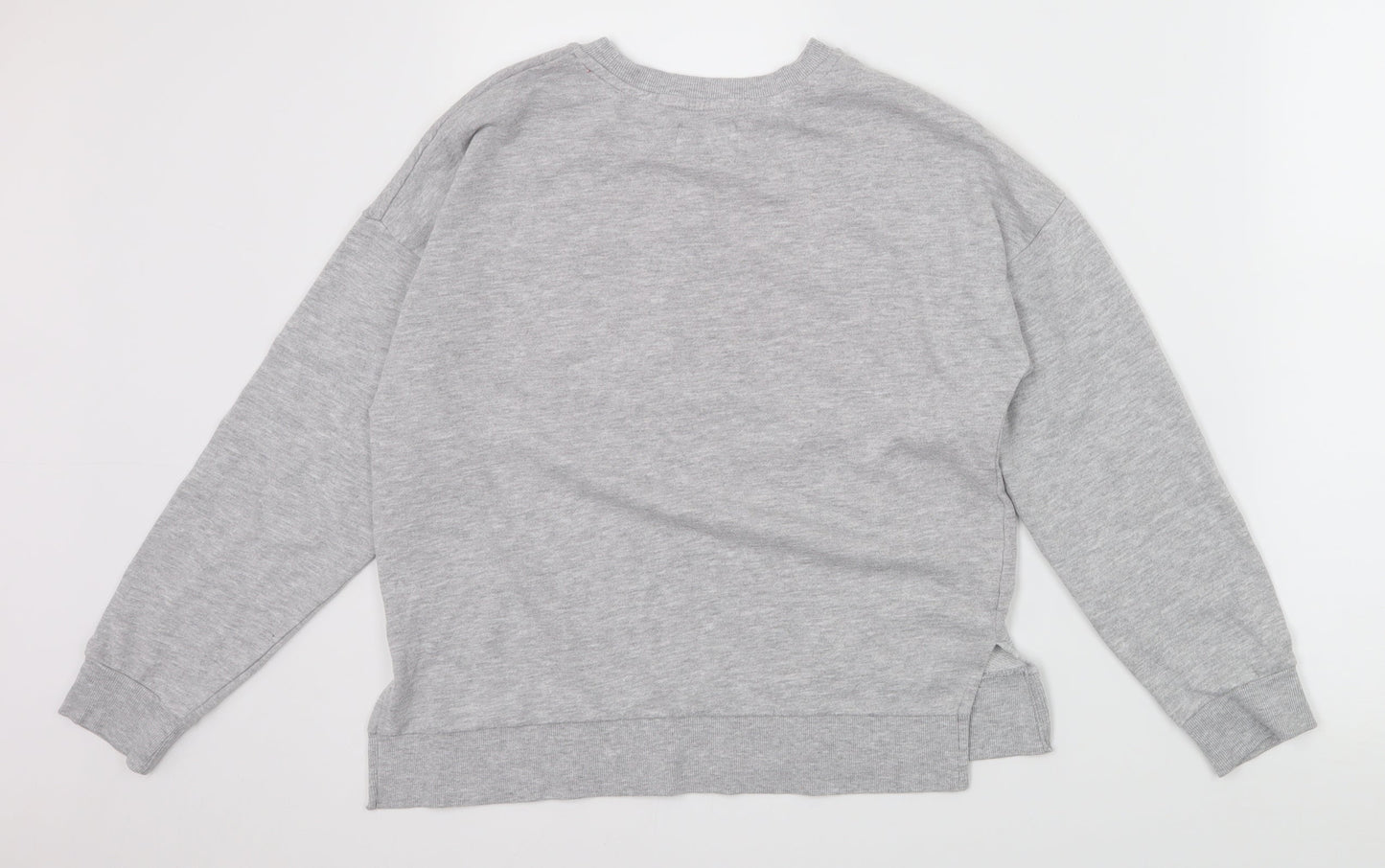 Time To Dream Girls Grey Solid  Top Pyjama Top Size 8-9 Years  - Love