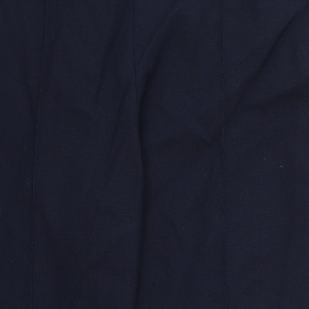 M&S Womens Blue   Trousers  Size 16 L26 in