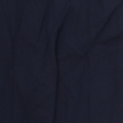 M&S Womens Blue   Trousers  Size 16 L26 in
