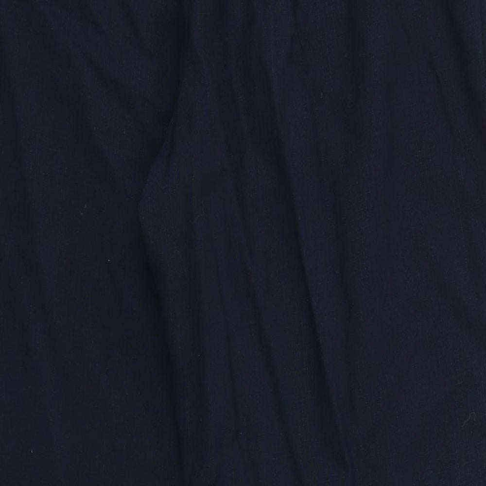 M&S Womens Blue   Trousers  Size 16 L26 in