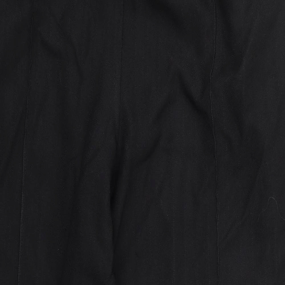 M&S Womens Black   Trousers  Size 16 L26 in