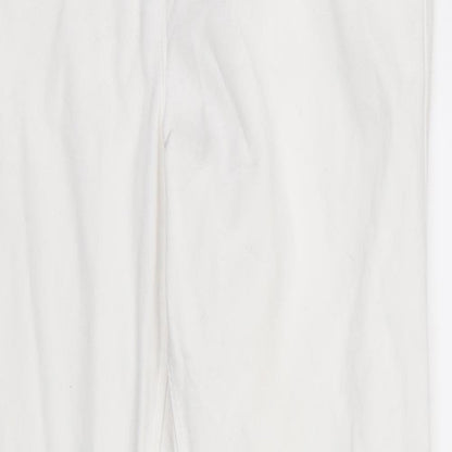 Demin Co Womens White   Straight Jeans Size 8