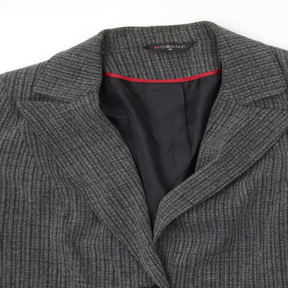 Bm collection Womens Grey   Jacket Blazer Size 18