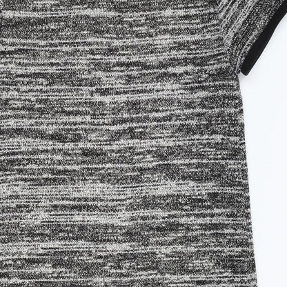 New Look Womens Grey Striped  Slip Dress  Size 8