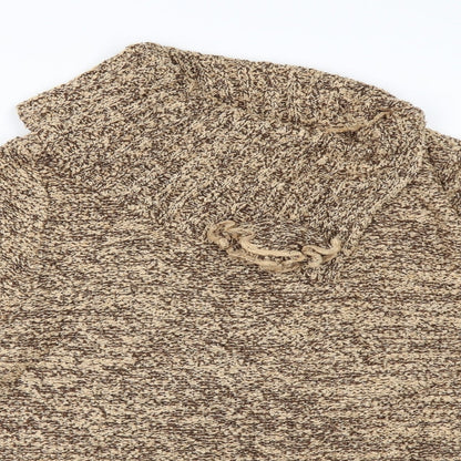 C.D.M Womens Brown   Pullover Jumper Size L