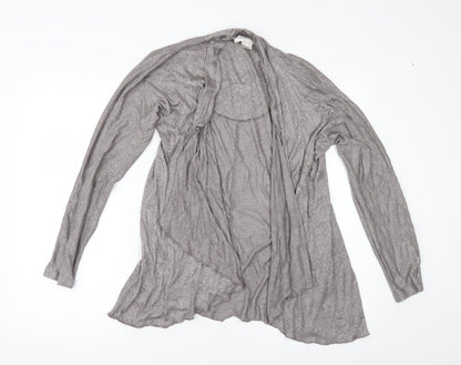 NEW YORK ITIMATES Womens Grey   Cardigan Jumper Size M