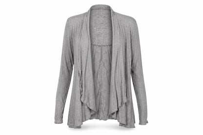 NEW YORK ITIMATES Womens Grey   Cardigan Jumper Size M