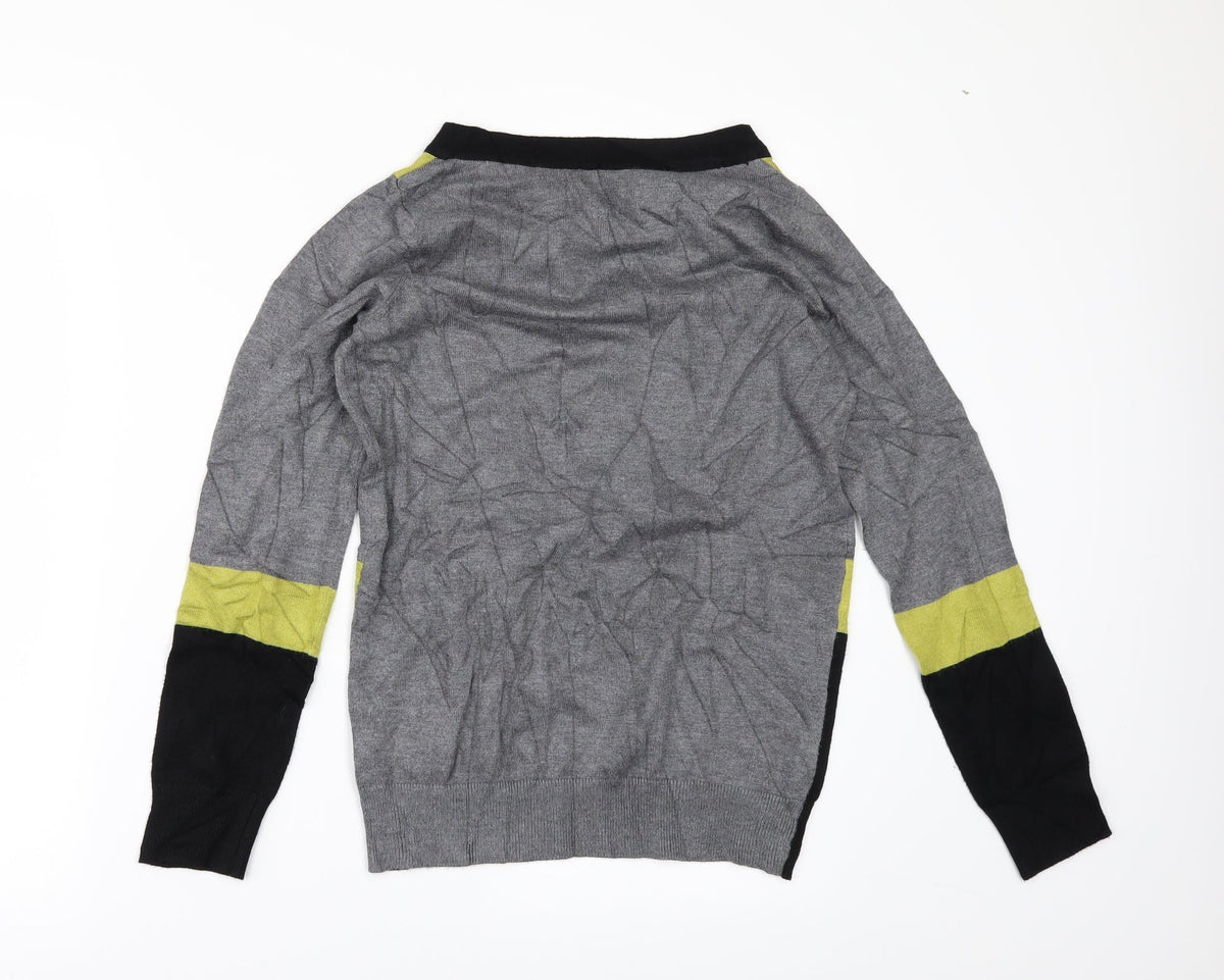 F&F Womens Grey   Pullover Jumper Size 8