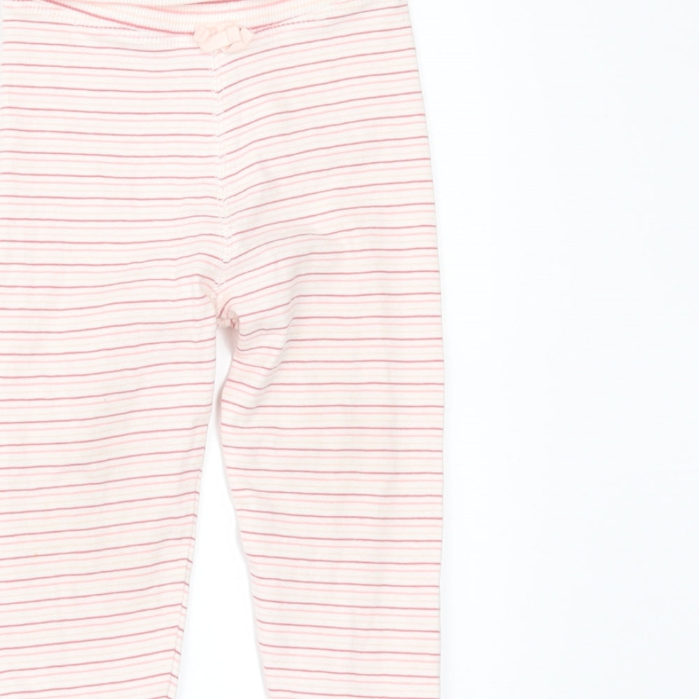 NEXT Girls Beige Striped   Pyjama Set Size 6-9 Months  - Pyjama Set