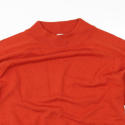 Preworn Womens Orange   Pullover Jumper Size S
