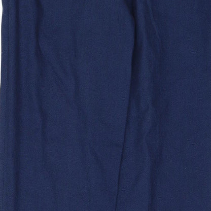 Mens UK Size 30 in Topman Regular Fit  Blue Trousers