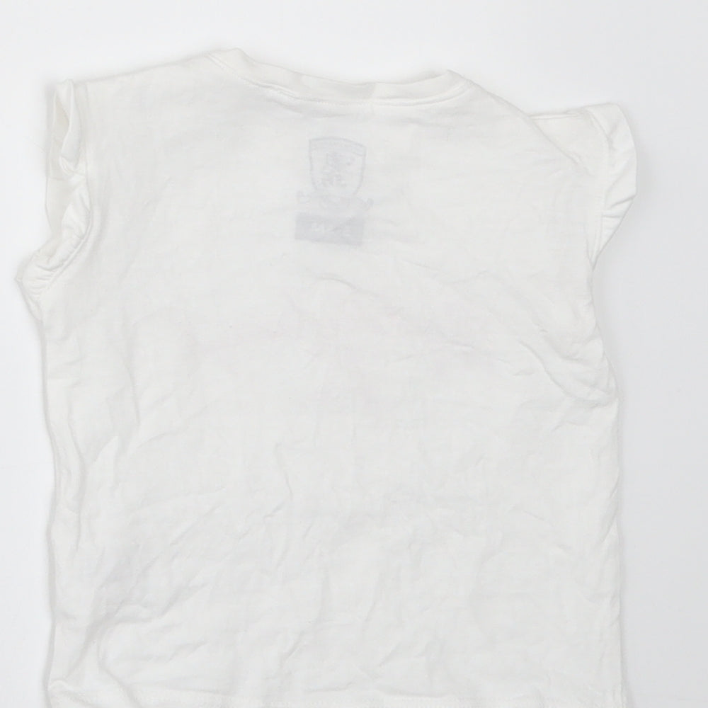 Middlesbrough Fc Baby White   Basic T-Shirt Size 3-6 Months  - Middlesbrough Football Club