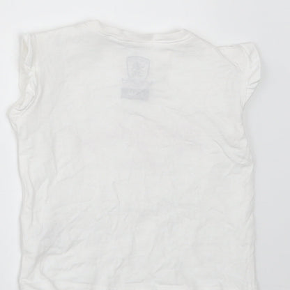 Middlesbrough Fc Baby White   Basic T-Shirt Size 3-6 Months  - Middlesbrough Football Club