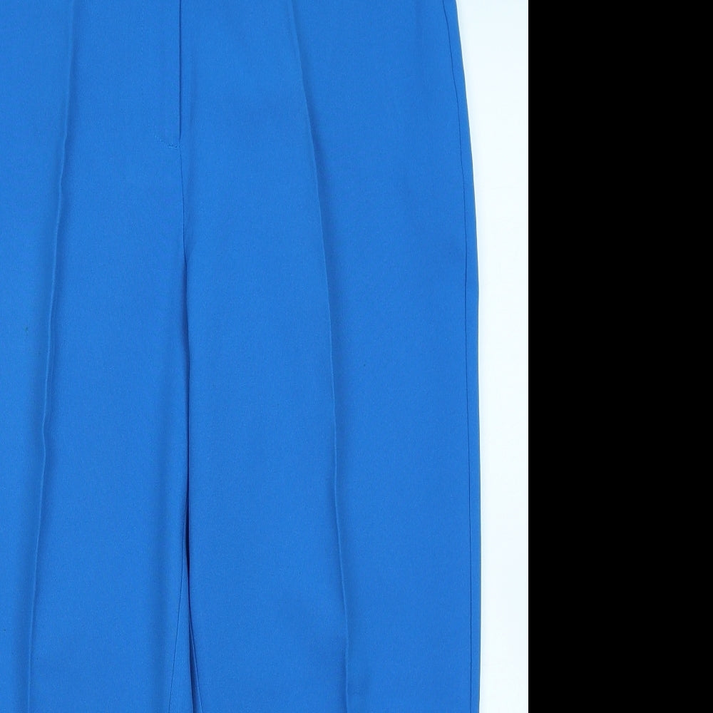 Womens UK Size 14 AMARANTO Regular Fit  Blue Trousers