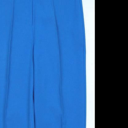 Womens UK Size 14 AMARANTO Regular Fit  Blue Trousers