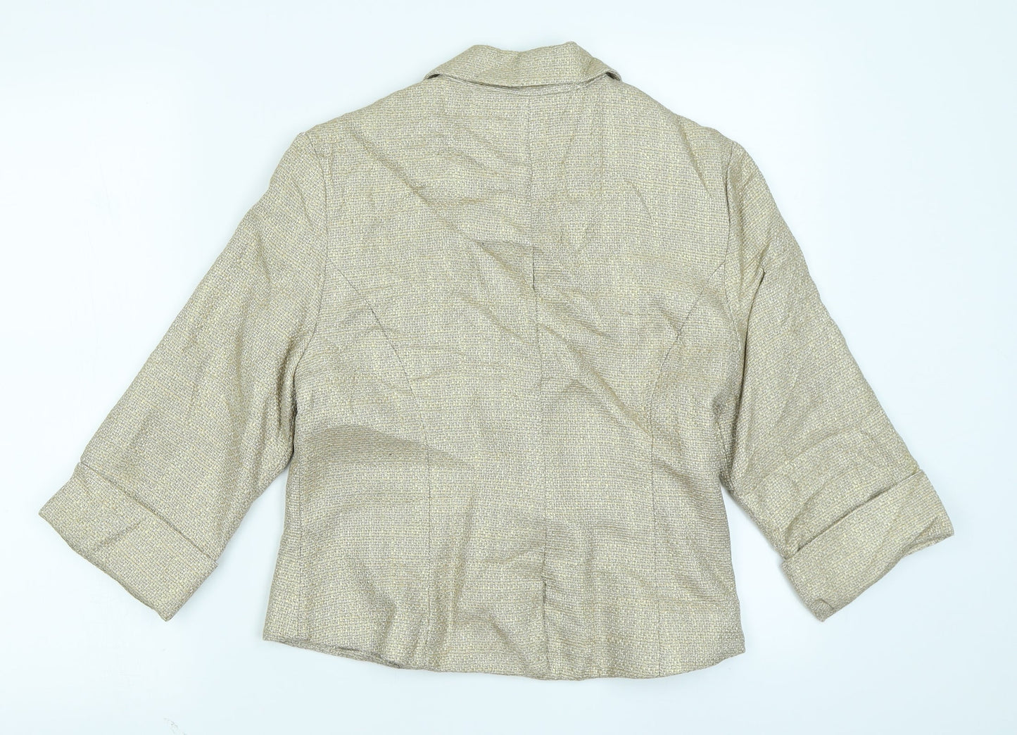 George Womens Beige   Jacket Blazer Size 14