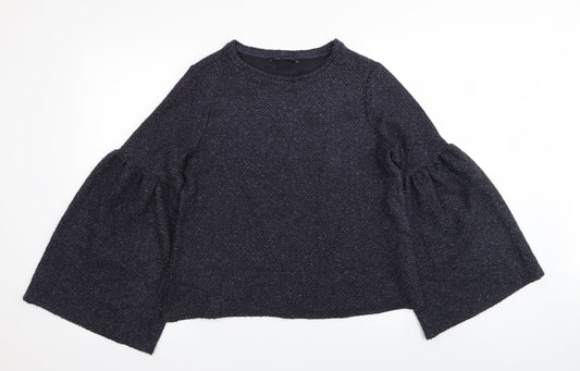 Marks & Spencer Womens Blue   Pullover Jumper Size 10