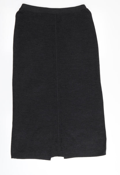 plus collection Womens Black   A-Line Skirt Size 14  - Stretch waistband