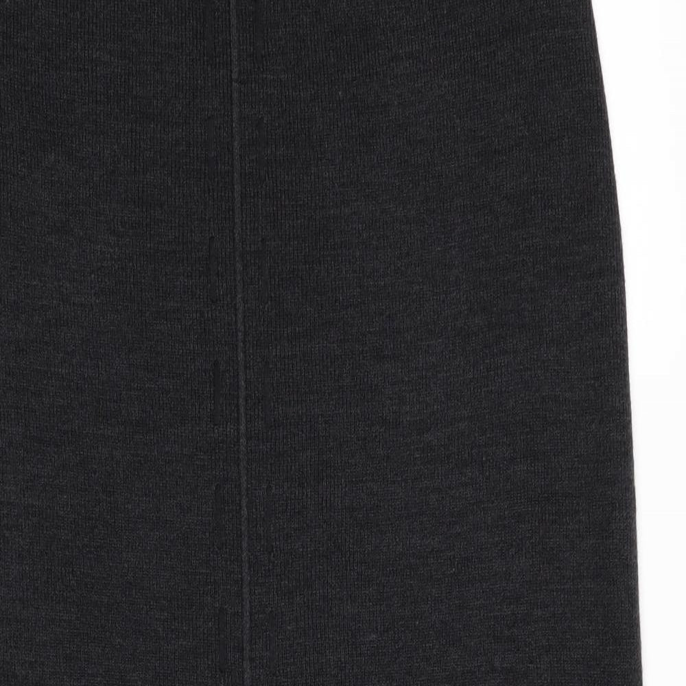 plus collection Womens Black   A-Line Skirt Size 14  - Stretch waistband