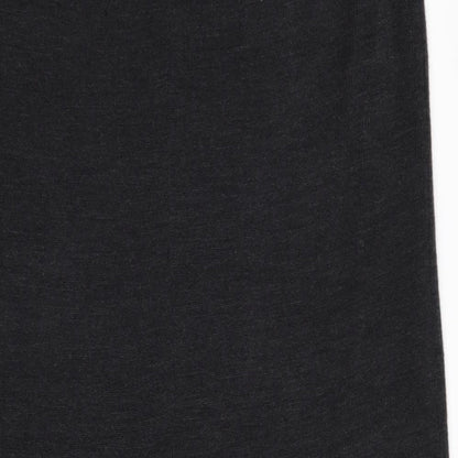 plus collection Womens Black   A-Line Skirt Size 14  - Stretch waistband