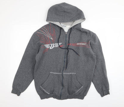 donis sports Mens Grey   Full Zip Jumper Size M