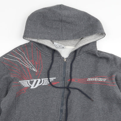 donis sports Mens Grey   Full Zip Jumper Size M