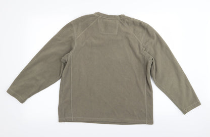 Cedar Wood State Mens Green   Pullover Jumper Size S