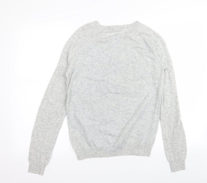 Dorothy Perkins Womens Grey   Pullover Jumper Size 10