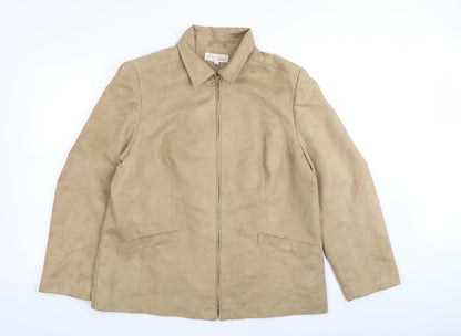 Womens UK Size 18 EWM Beige Jacket