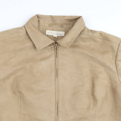 Womens UK Size 18 EWM Beige Jacket