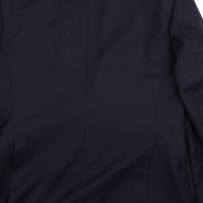 t flood Mens Blue   Jacket Blazer Size 38