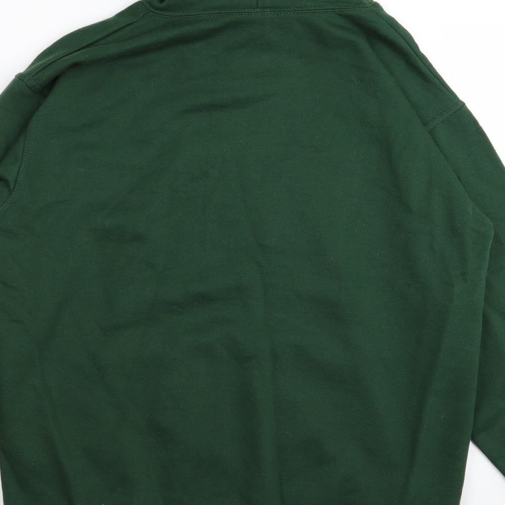 stars and stripes Mens Green   Pullover Jumper Size M