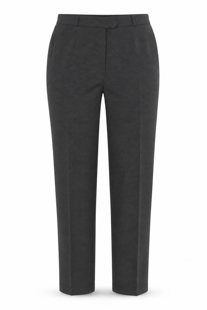 Womens UK Size 12 Preworn Regular Fit  Black Trousers