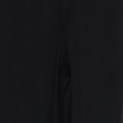 Womens UK Size 12 Papaya Regular Fit  Black Trousers