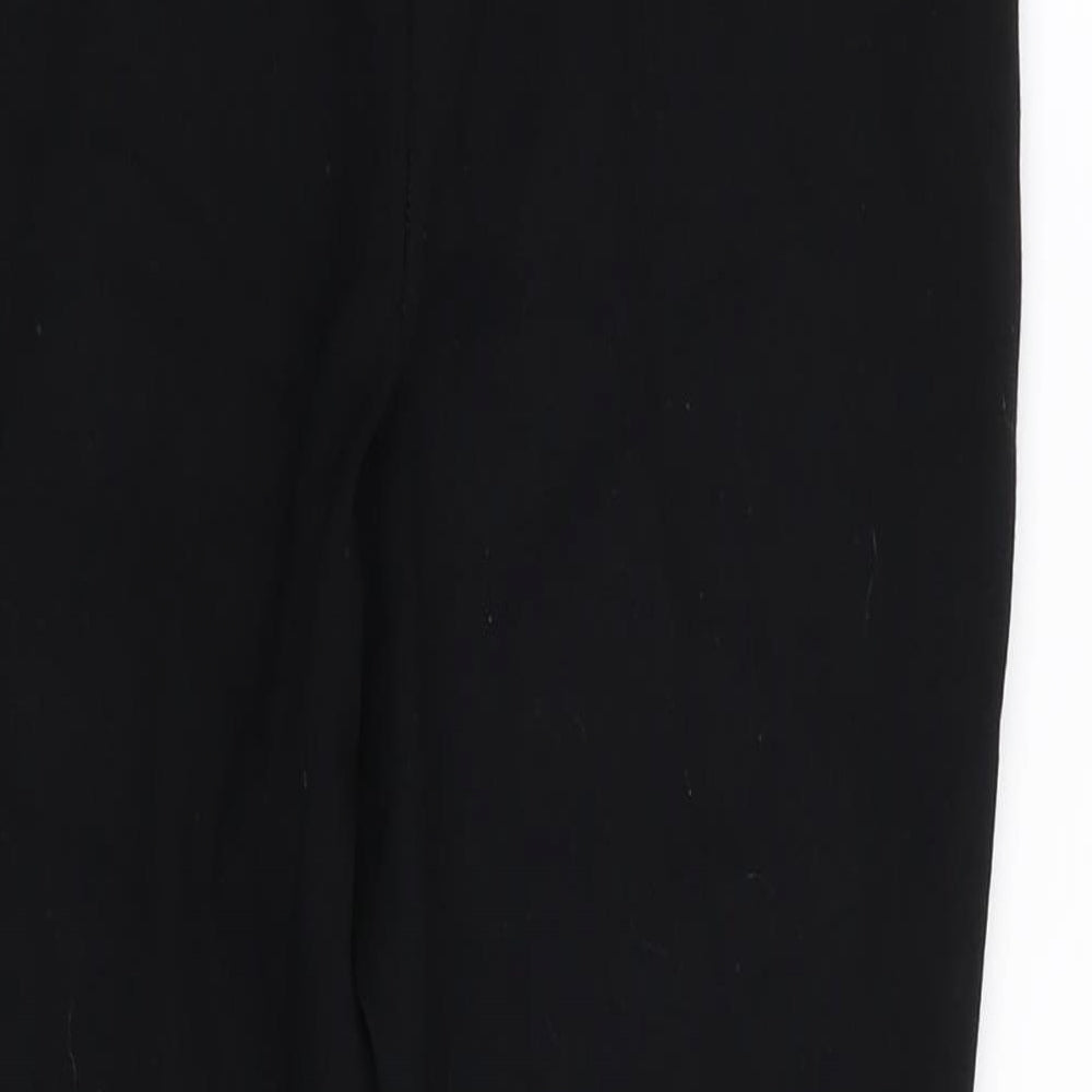 Womens UK Size 12 Papaya Regular Fit  Black Trousers