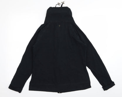 Marks & Spencer Womens Black   Full Zip Jumper Size 14
