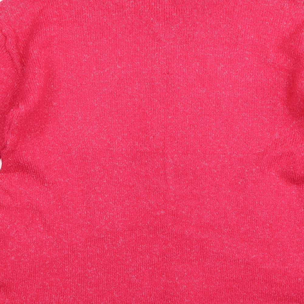 M&S Womens Pink   Pullover Jumper Size S