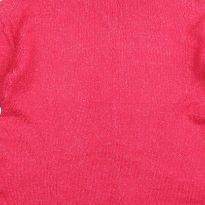 M&S Womens Pink   Pullover Jumper Size S