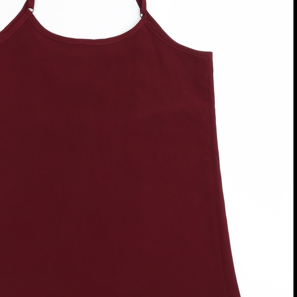 Select Womens Red   Camisole T-Shirt Size 8