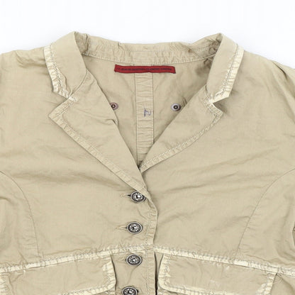 CWF Girls Beige   Windbreaker Coat Size 8 Years