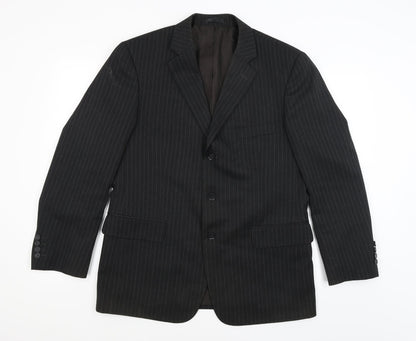 Mens UK Size 40 Taylor and Wright Regular Black Suit Jacket