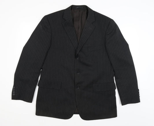 Mens UK Size 40 Taylor and Wright Regular Black Suit Jacket
